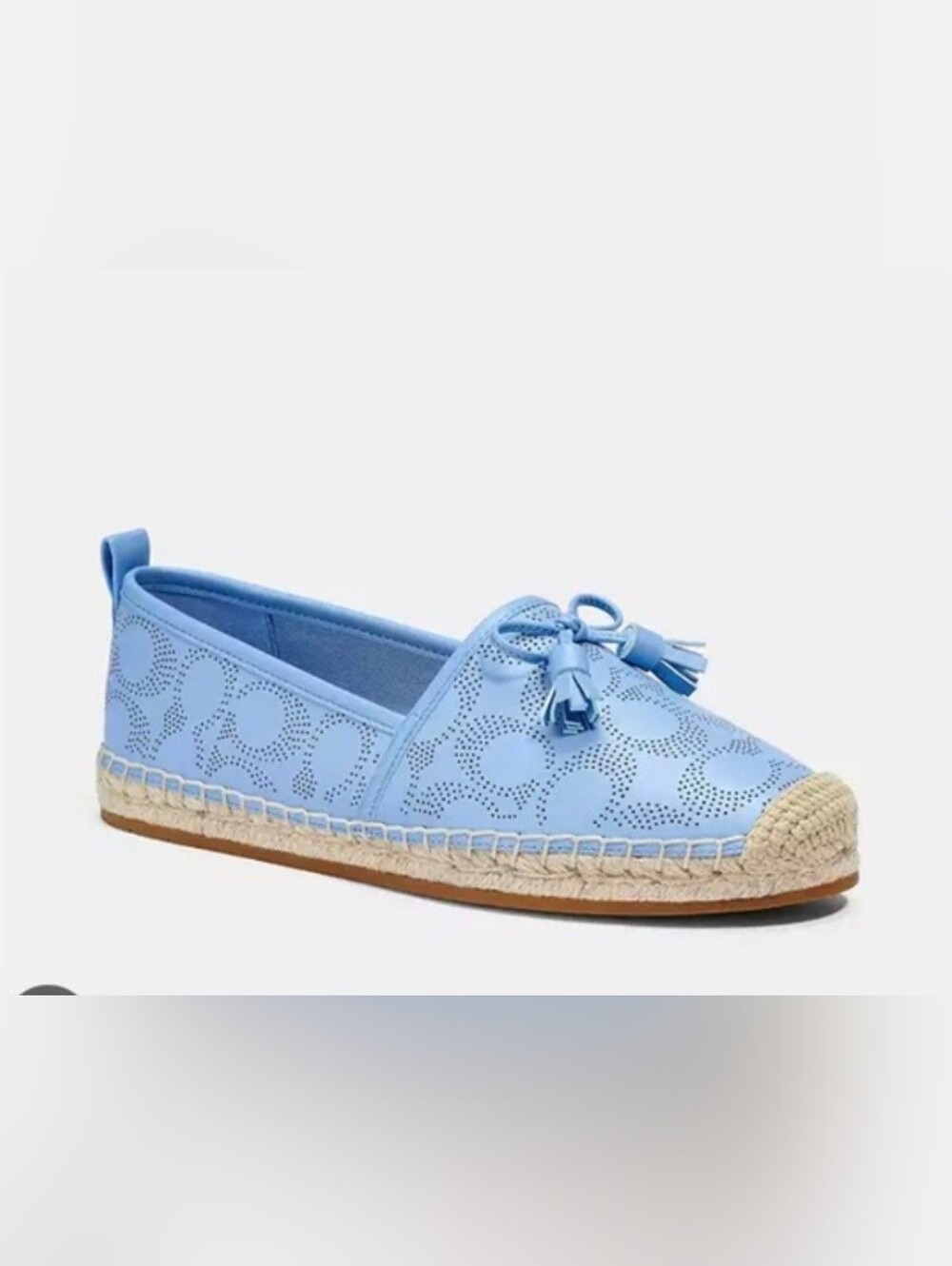Coach Baby Blue Shoes
